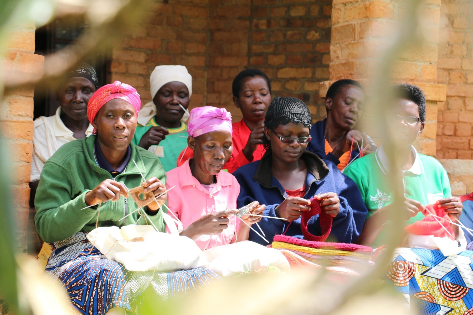 The sky beanie strikhue - Lysegrå - Bahne